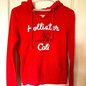 Orange super soft and cute Hollister Hoodie
